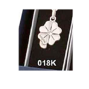 PORTACHIAVI ARGENTATO SWAROVSKY  CM 9 - immagine 5