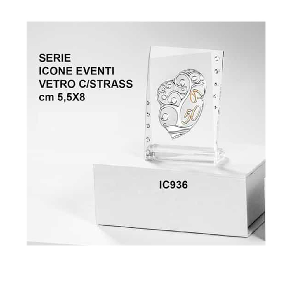 ICONE VETRO CON STRASS - immagine 4